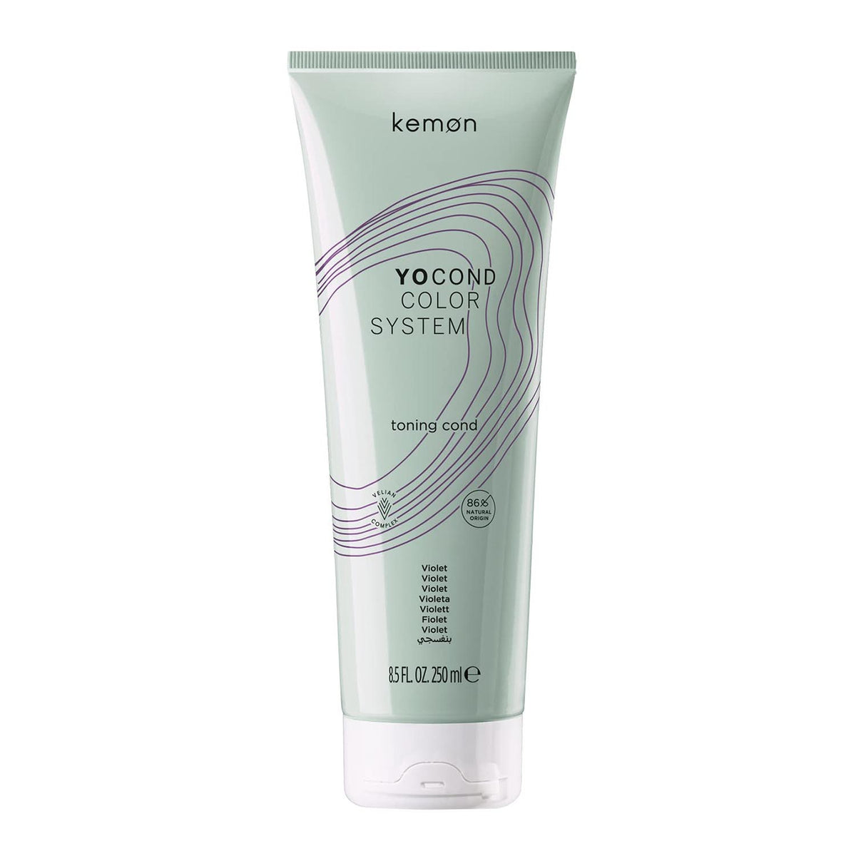 kemon yocond system toning condicionador violet 250 ml