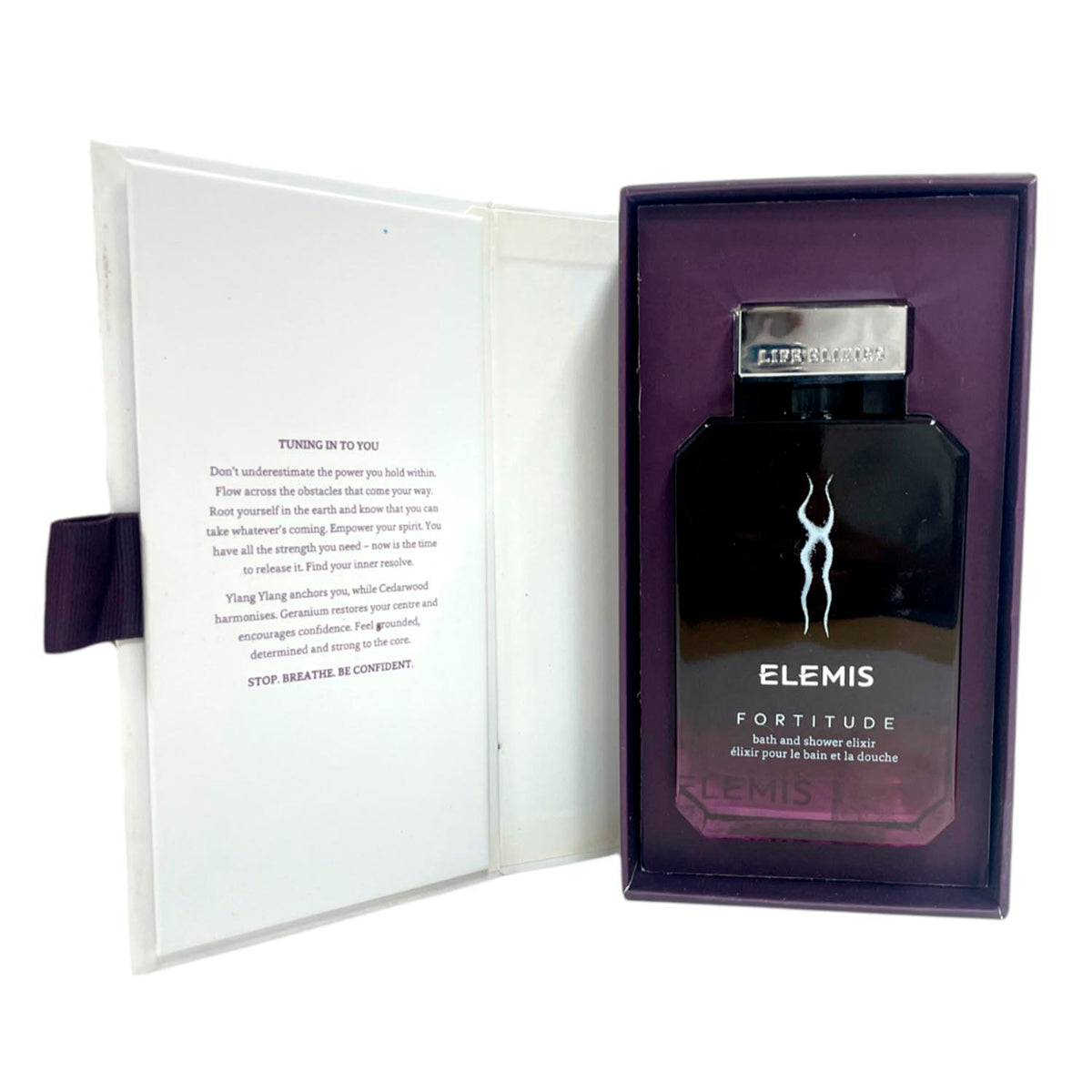 elemis fortitude bath and shower elixir 100 ml