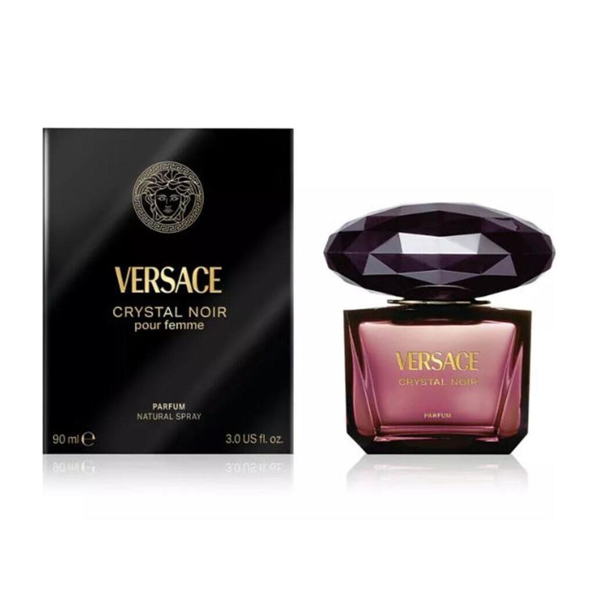versace crystal noir parfum d'interieur para mulher 90ml