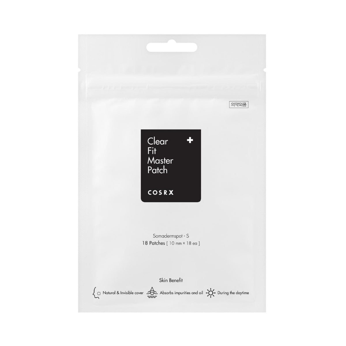 clear fit master patch tratamiento 1un