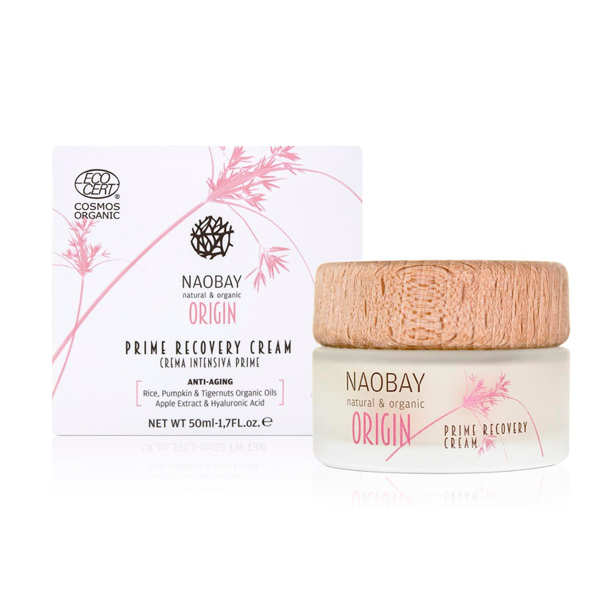 naobay origin crema anti-edad recovery 50ml