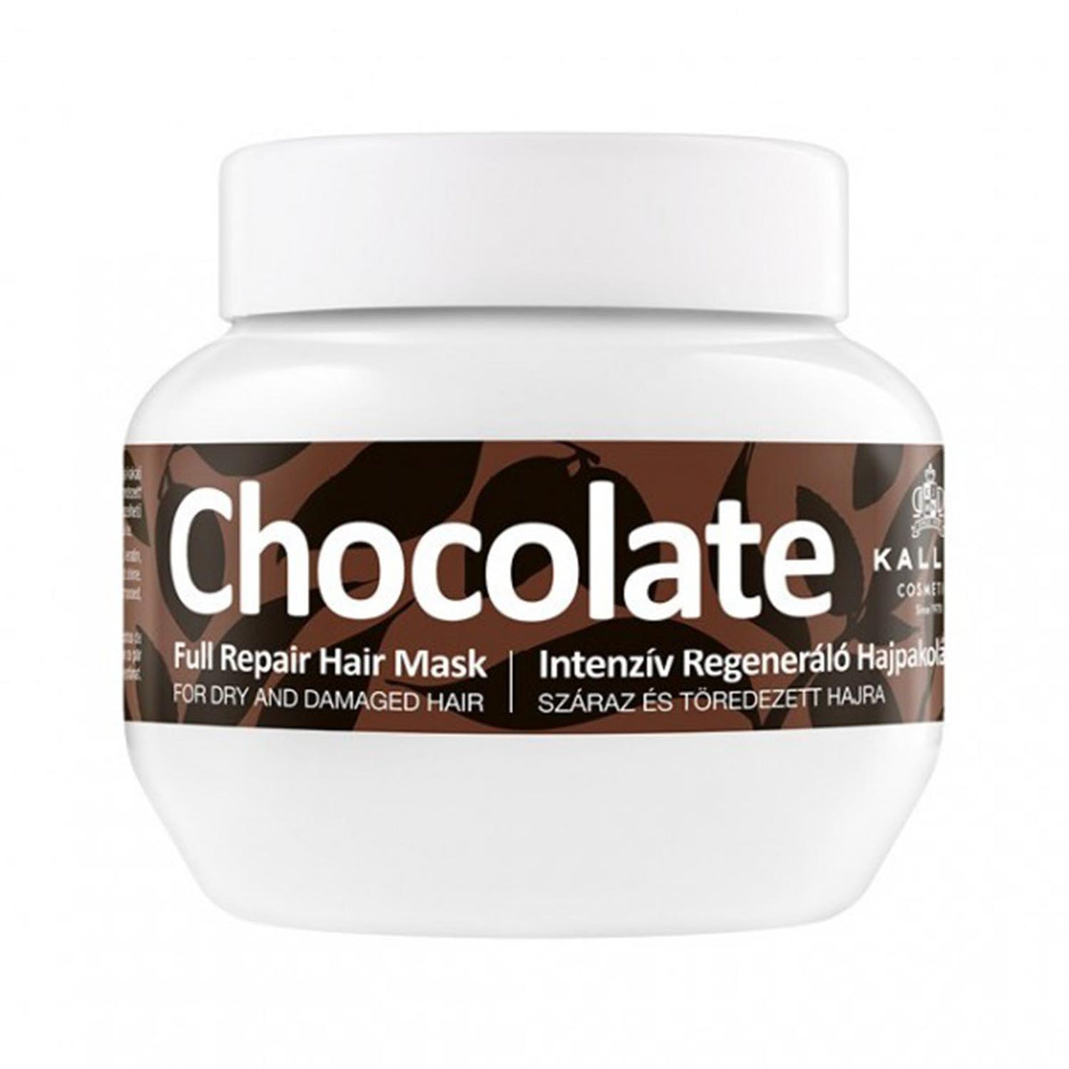 kallos chocolate mascarilla capilar reparadora 275ml