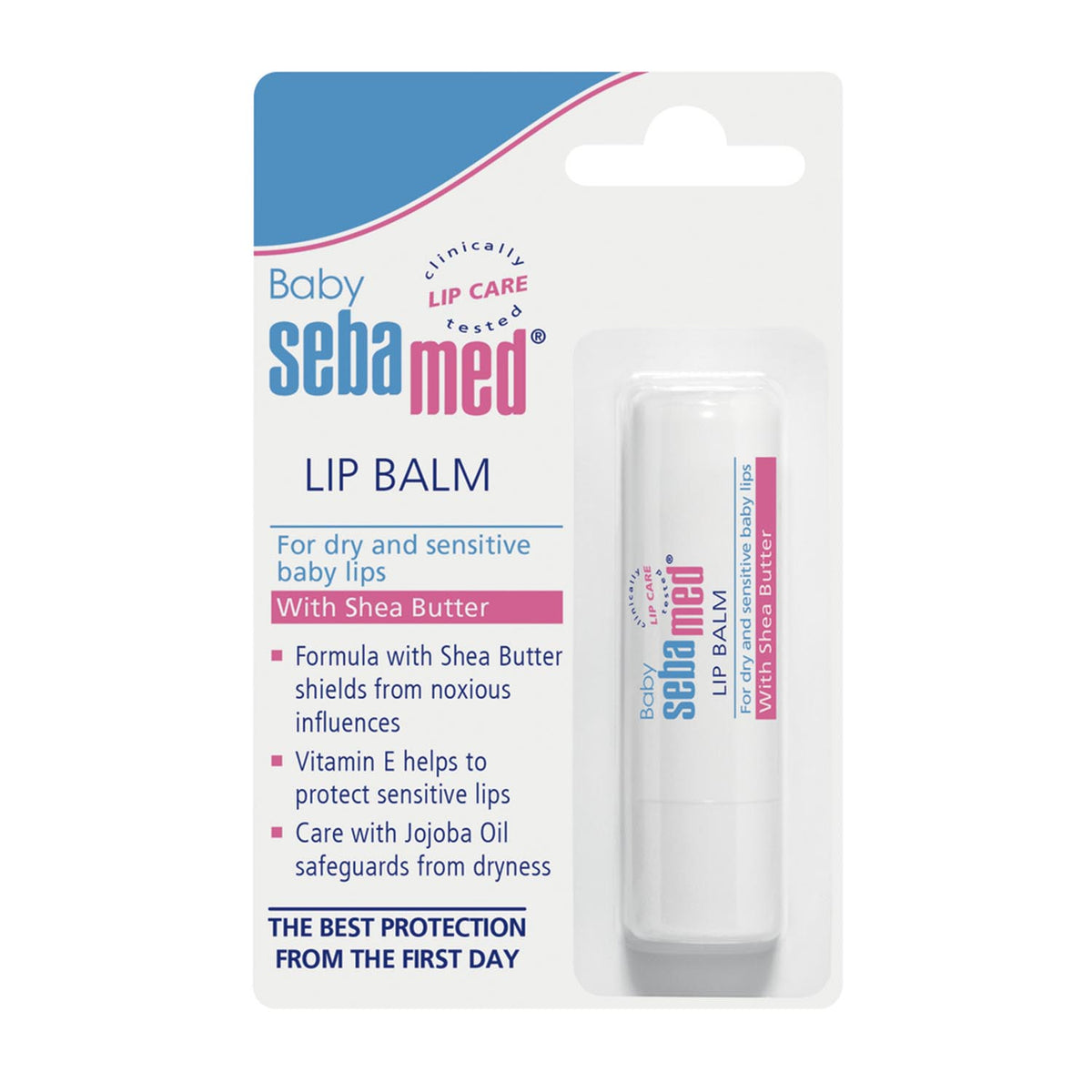 sebamed baby stick balsamo labial piel seca y muy seca 4.8gr