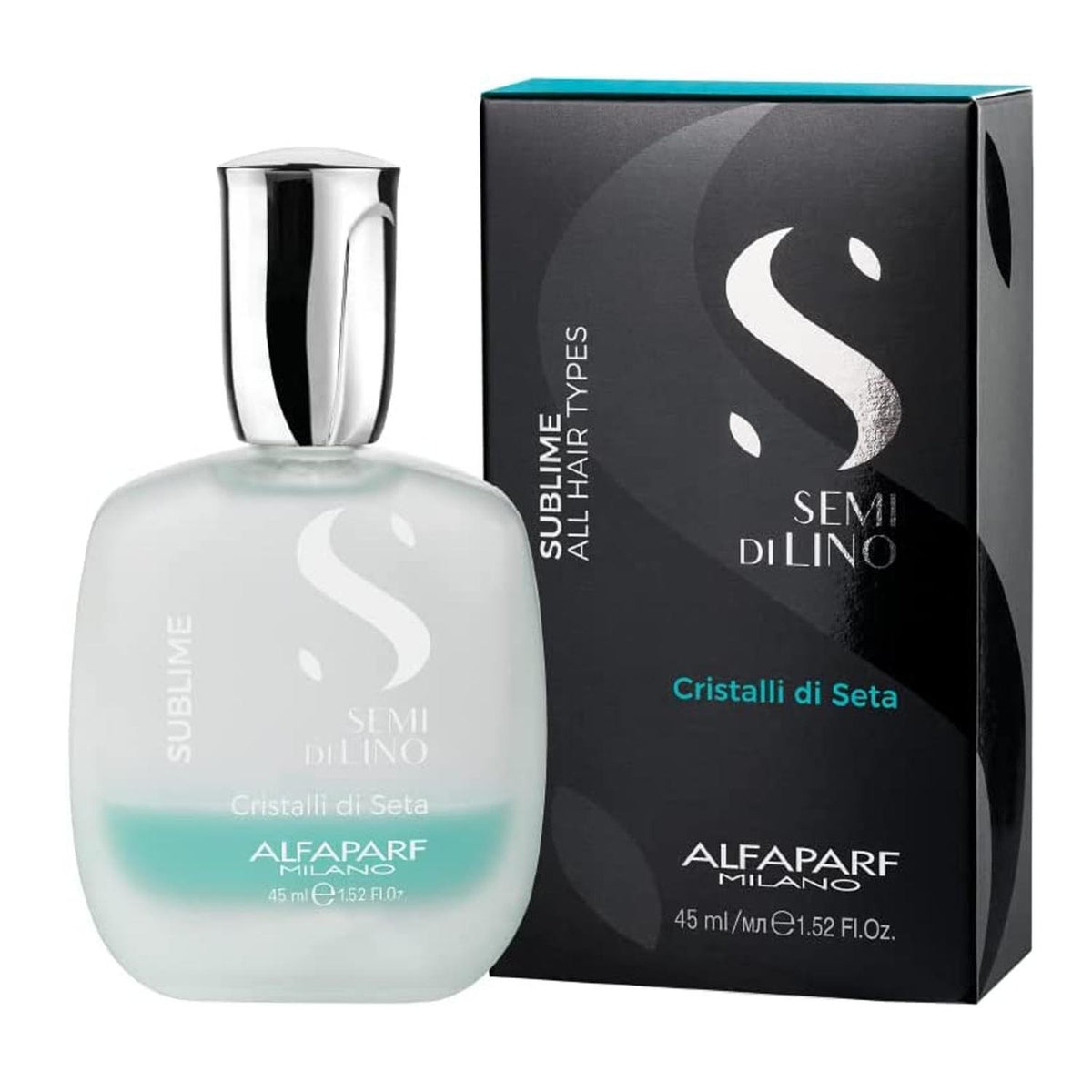 alfaparf sublime semi di lino loção corporal cristalli di seta 45ml