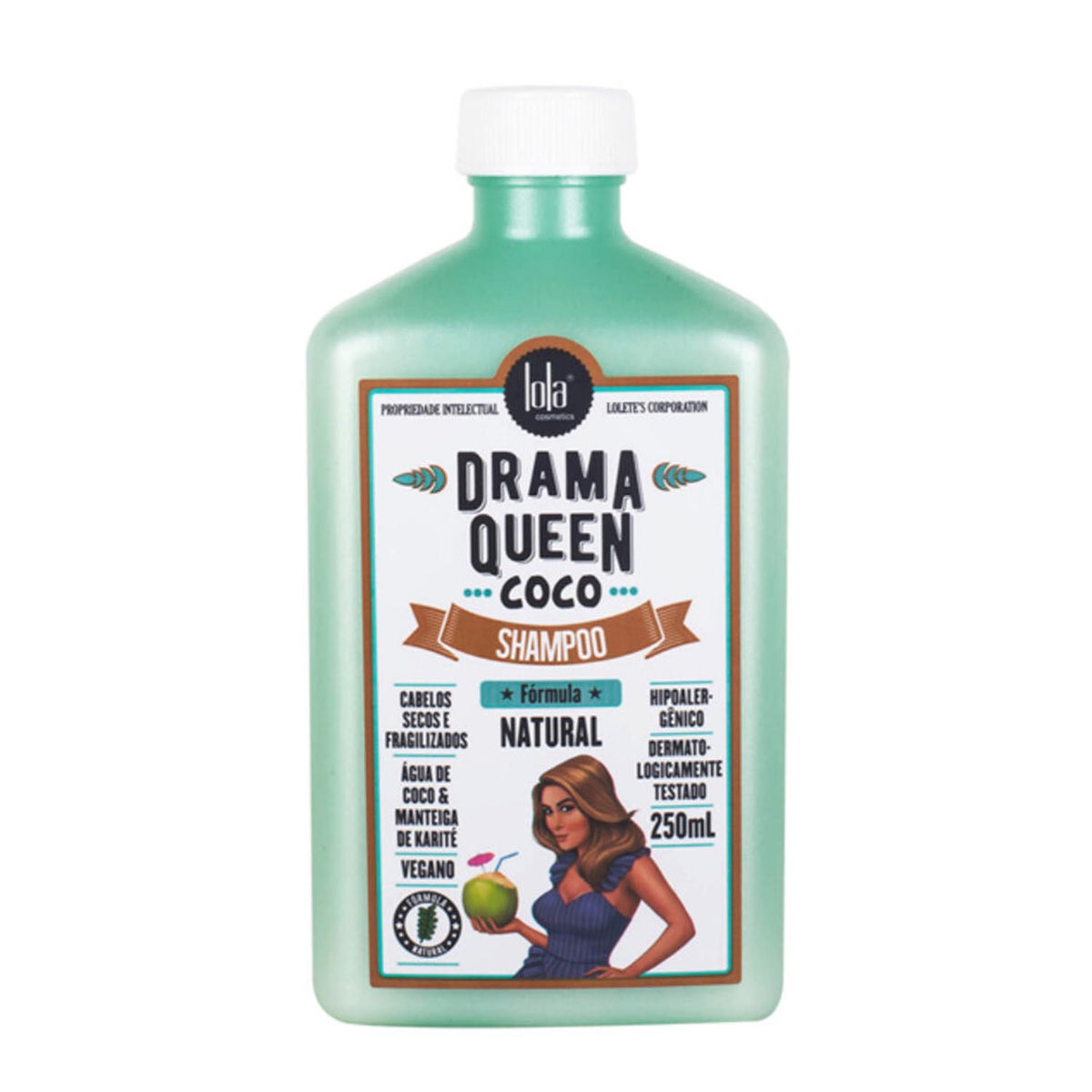 lola drama queen coco champô natural 250ml
