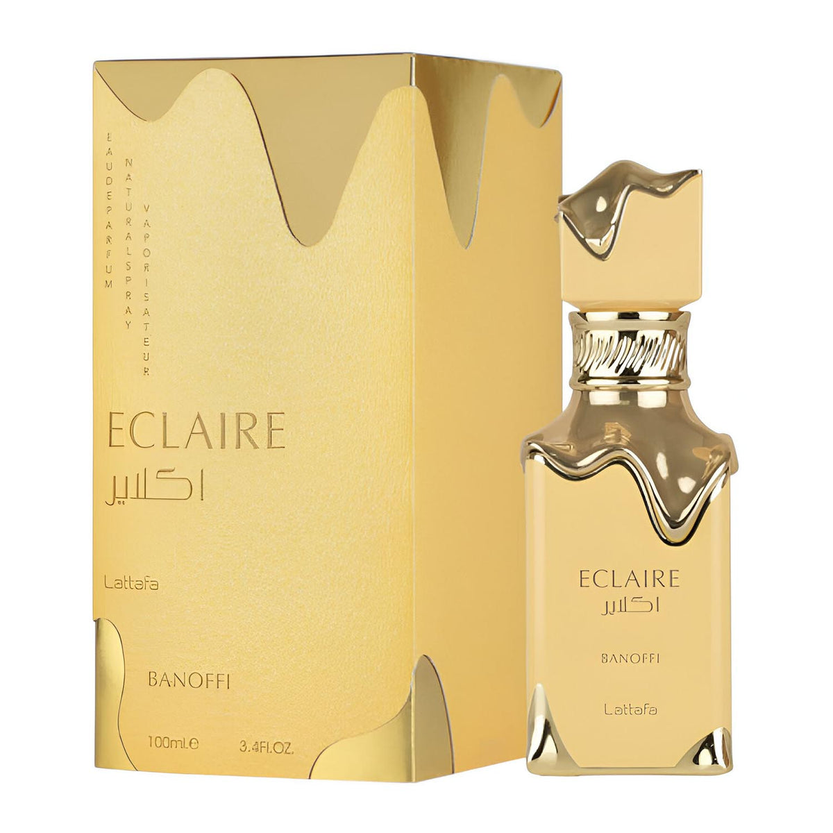 lattafa eclair banoffi água de perfume 100ml