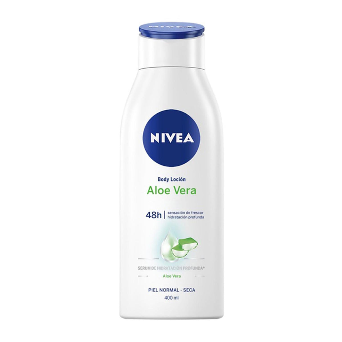 nivea aloe vera loção corporal piel normal a seca 400ml