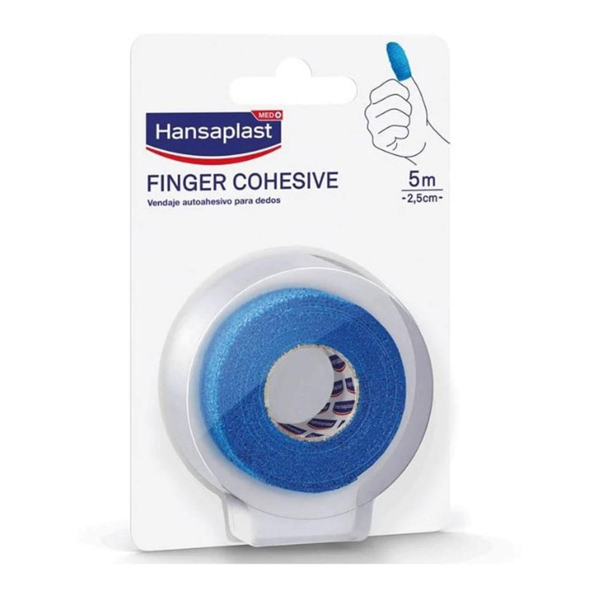 hansaplast cohesive tirita para dedos rollo 1un