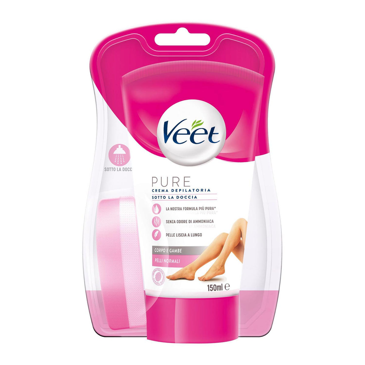 veet pure creme depilatoria 150ml