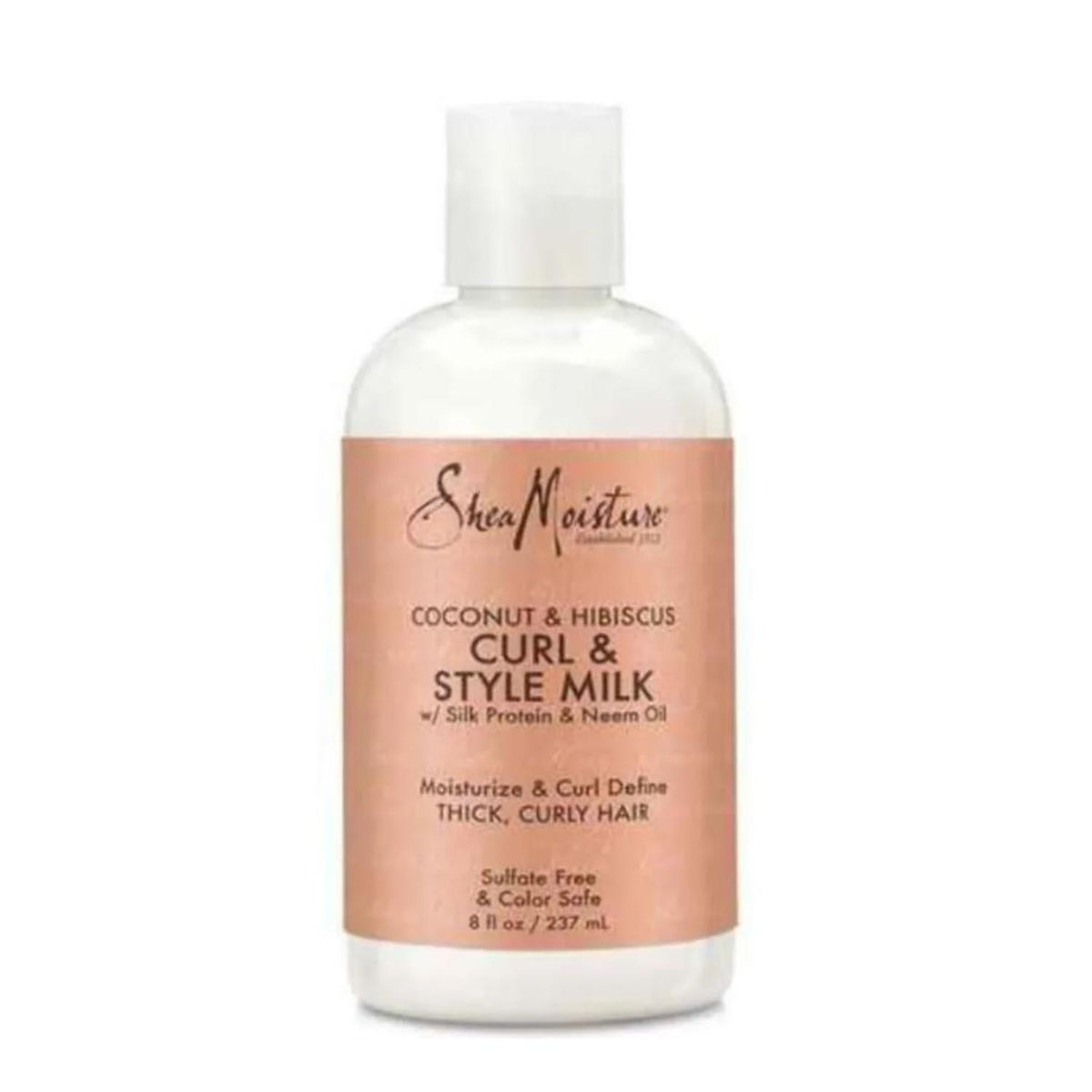 shea moisture coconul & hibiscus leche capiñar sin sulfatos 254ml