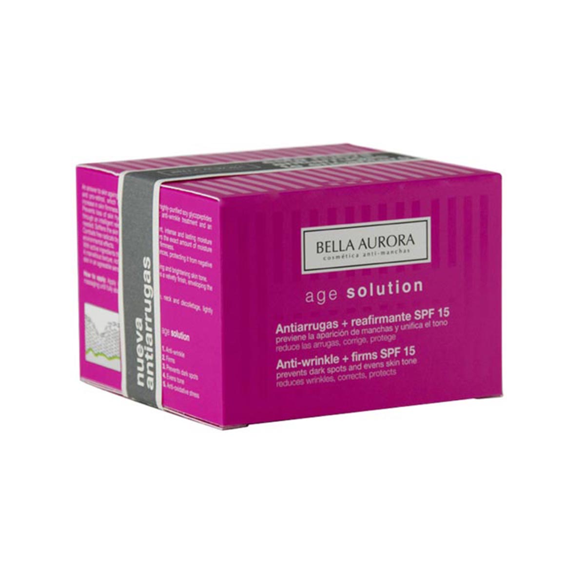 bella aurora age solution anti-arrugas+reafirmante spf15 50ml
