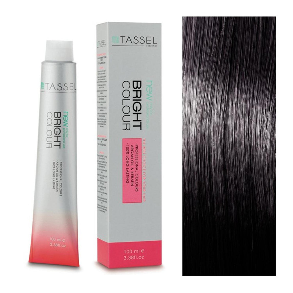 eurostil tassel tinte n.º2 moreno 100ml