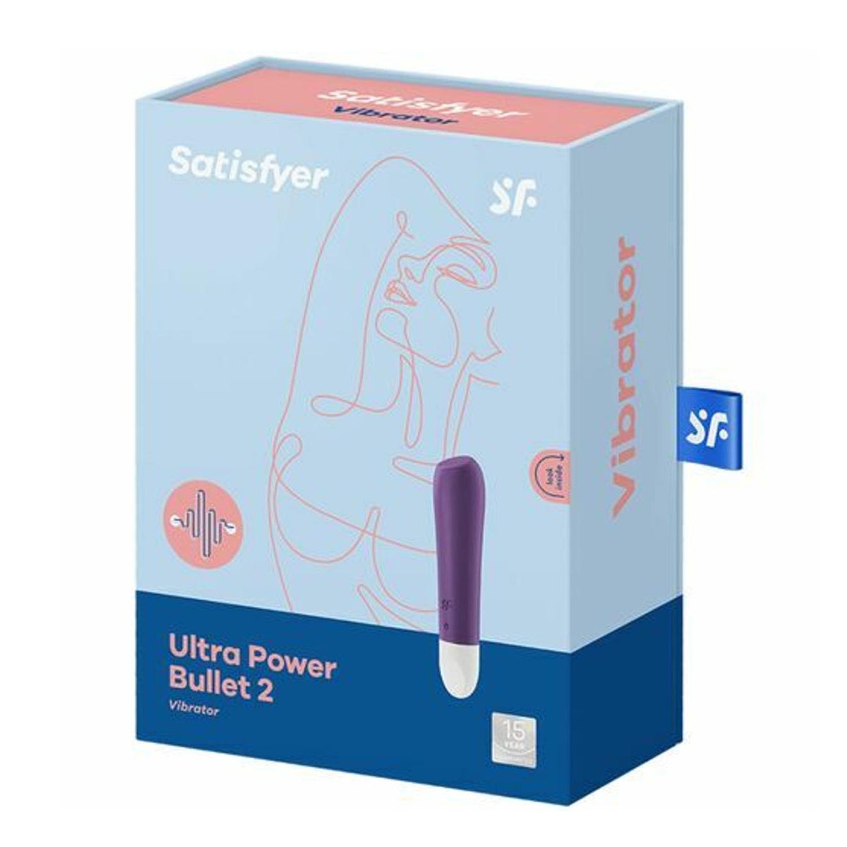 satisfyer ultra power bullet 2 vibrador violeta 1un
