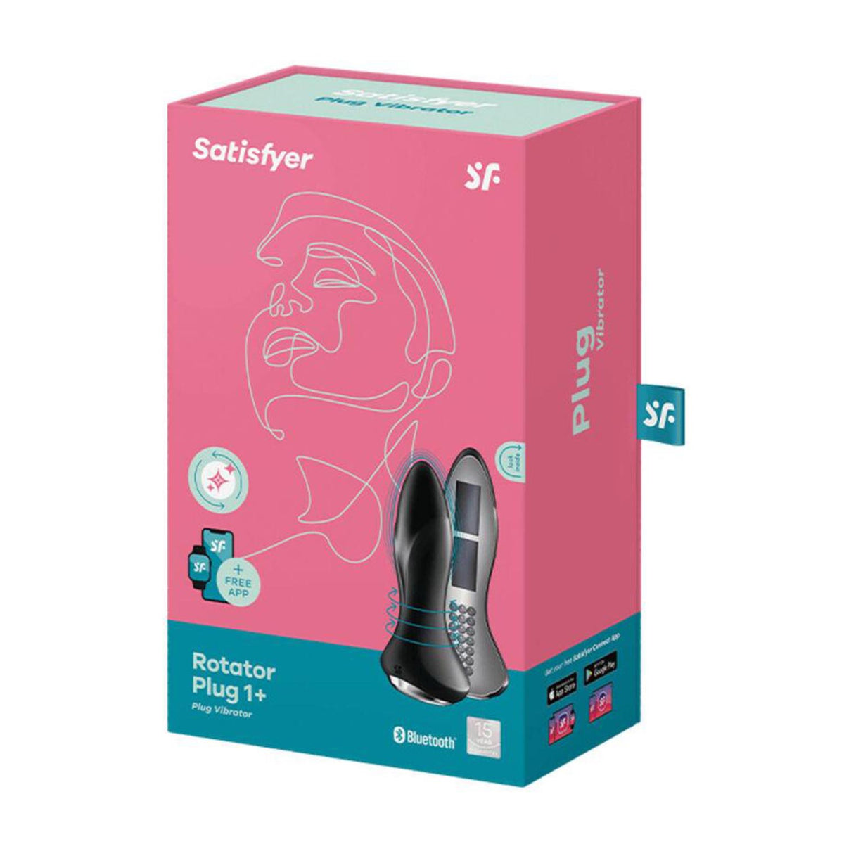 satisfyer rotator plug 1+ plug vibrator nego nego 1un