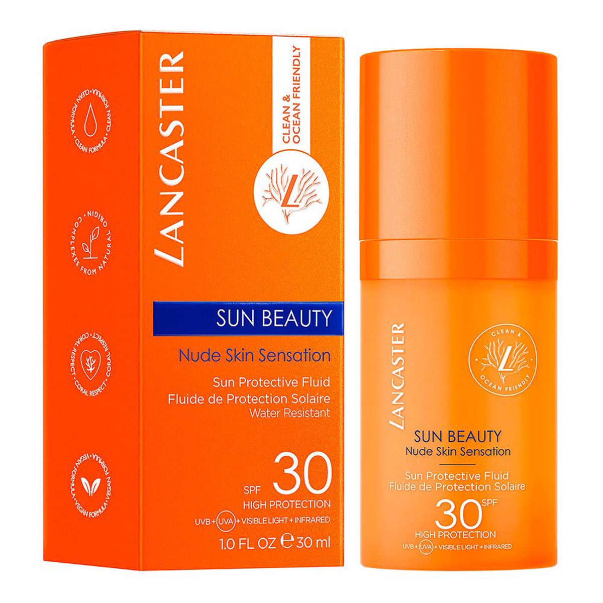 lancaster sun beauthy invisible fluido invisible spf30 30ml