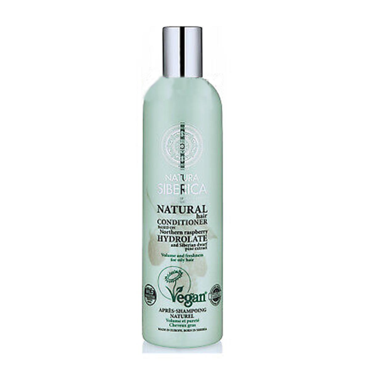 natura siberica balsamo capilar cabelo gaso 400ml