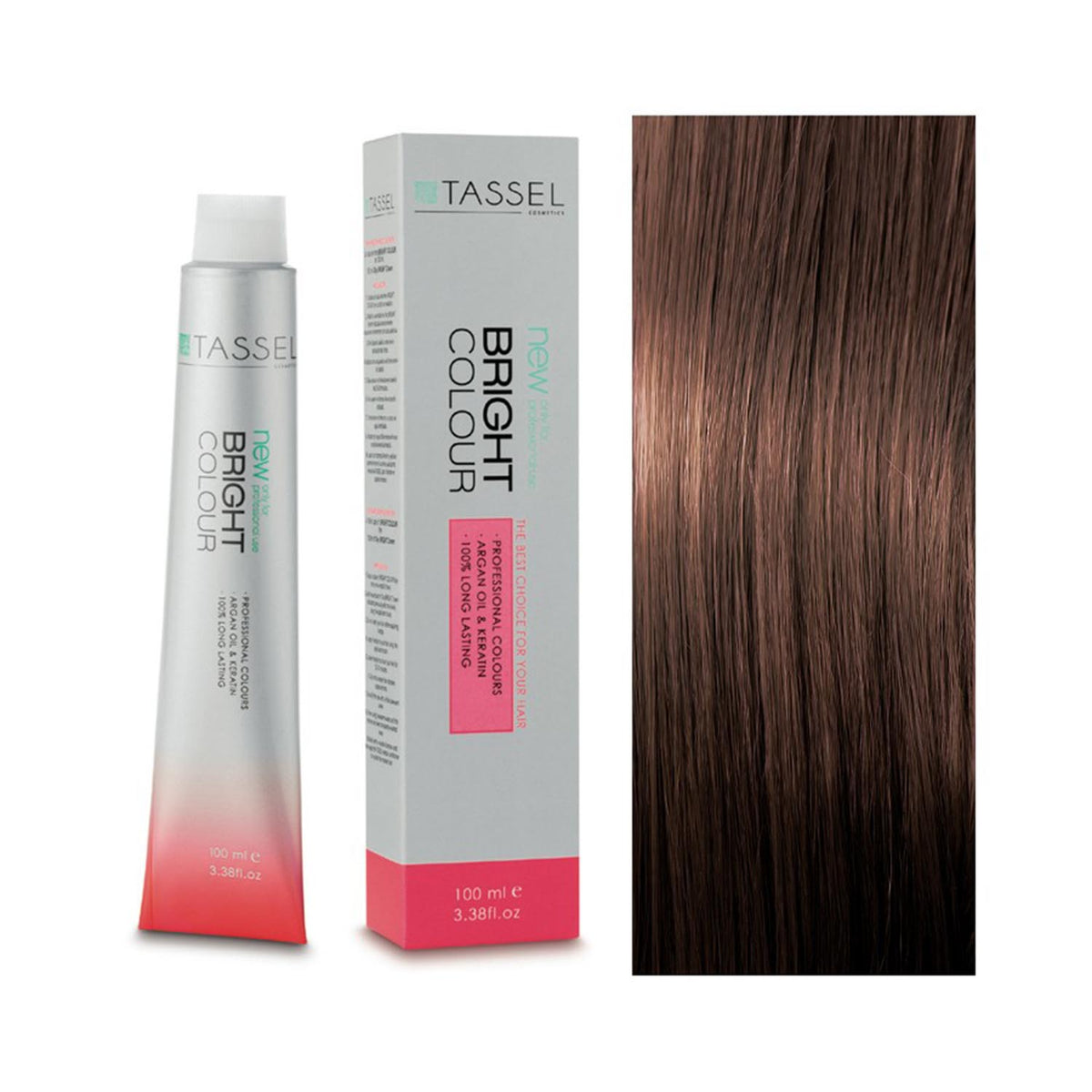 eurostil new bright colour tinte n.º6.73 marron avellana 1un