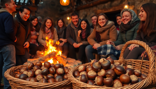 Celebre o Magusto com Castanhas, Geropiga e Alegria