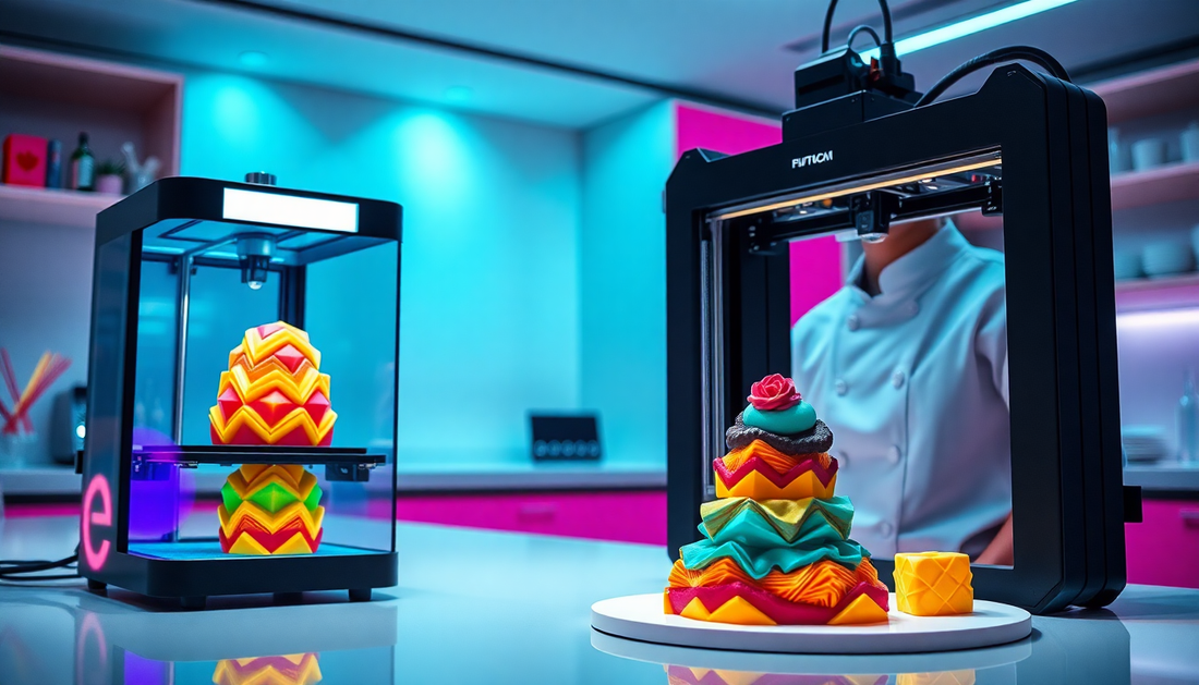 Doces com Impressão 3D: O Futuro das Sobremesas
