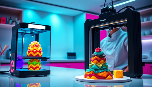 Doces com Impressão 3D: O Futuro das Sobremesas
