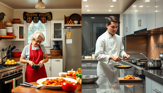 Receitas do Passado vs. Futuro: Como as Novas Tecnologias Mudaram as Receitas Clássicas