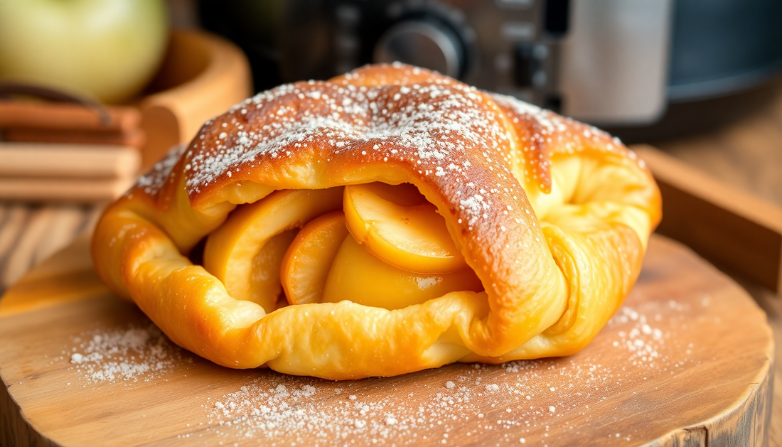 Delícia de Folhado de Maçã na Airfryer: Uma Receita Irresistível