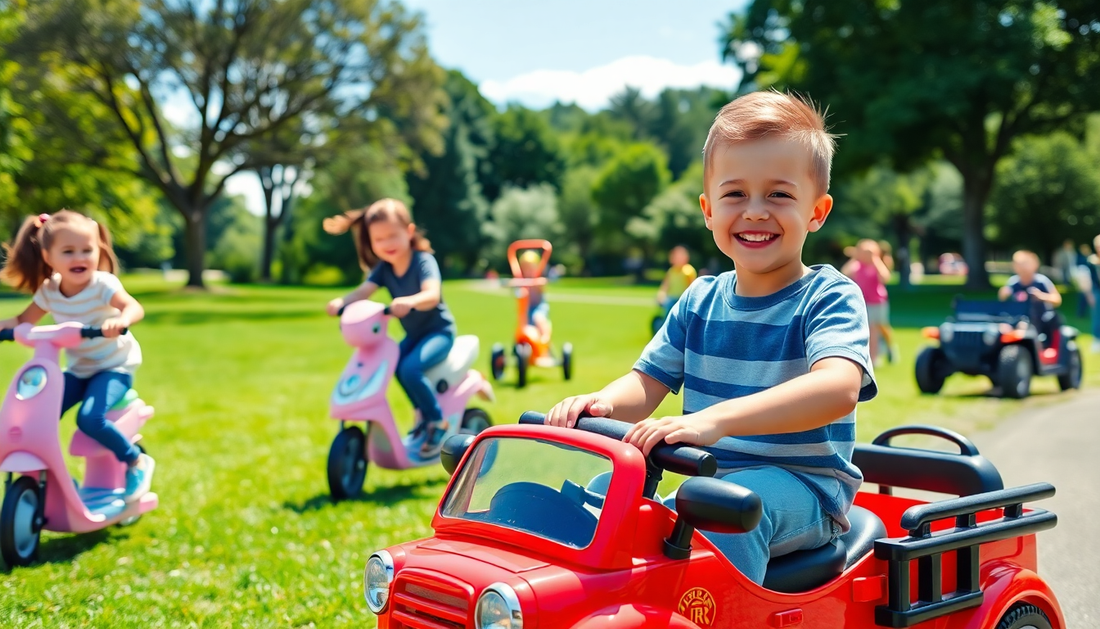 Descubra os Melhores Brinquedos Ride On para Diversão e Aventura