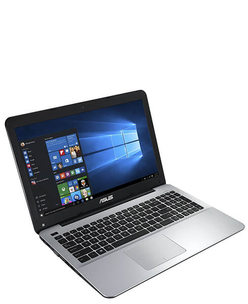 Notebook ASUS aberto com tela exibindo sistema Windows, parte do catálogo de notebooks com entrega grátis