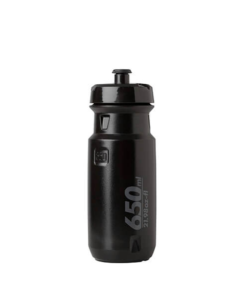 Garrafa de água preta com capacidade de 650 ml para equipamentos para ciclistas em Portugal