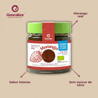 Doce Extra de Morango Biológico, Sem Açúcar