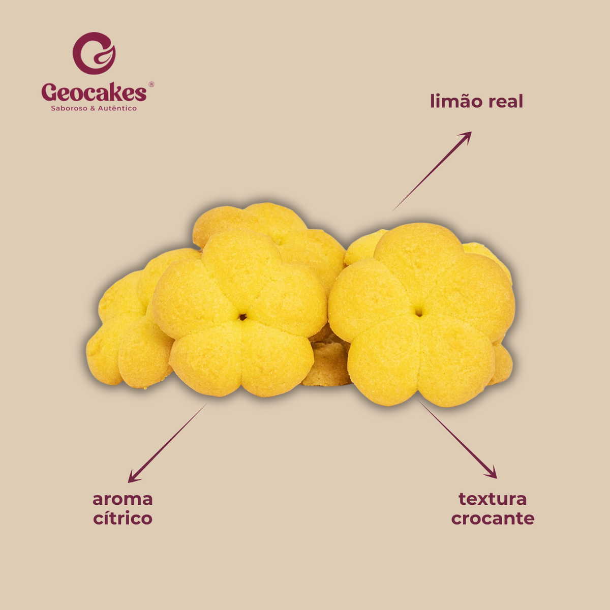Biscoitos de Limão Artesanais da Beira Baixa