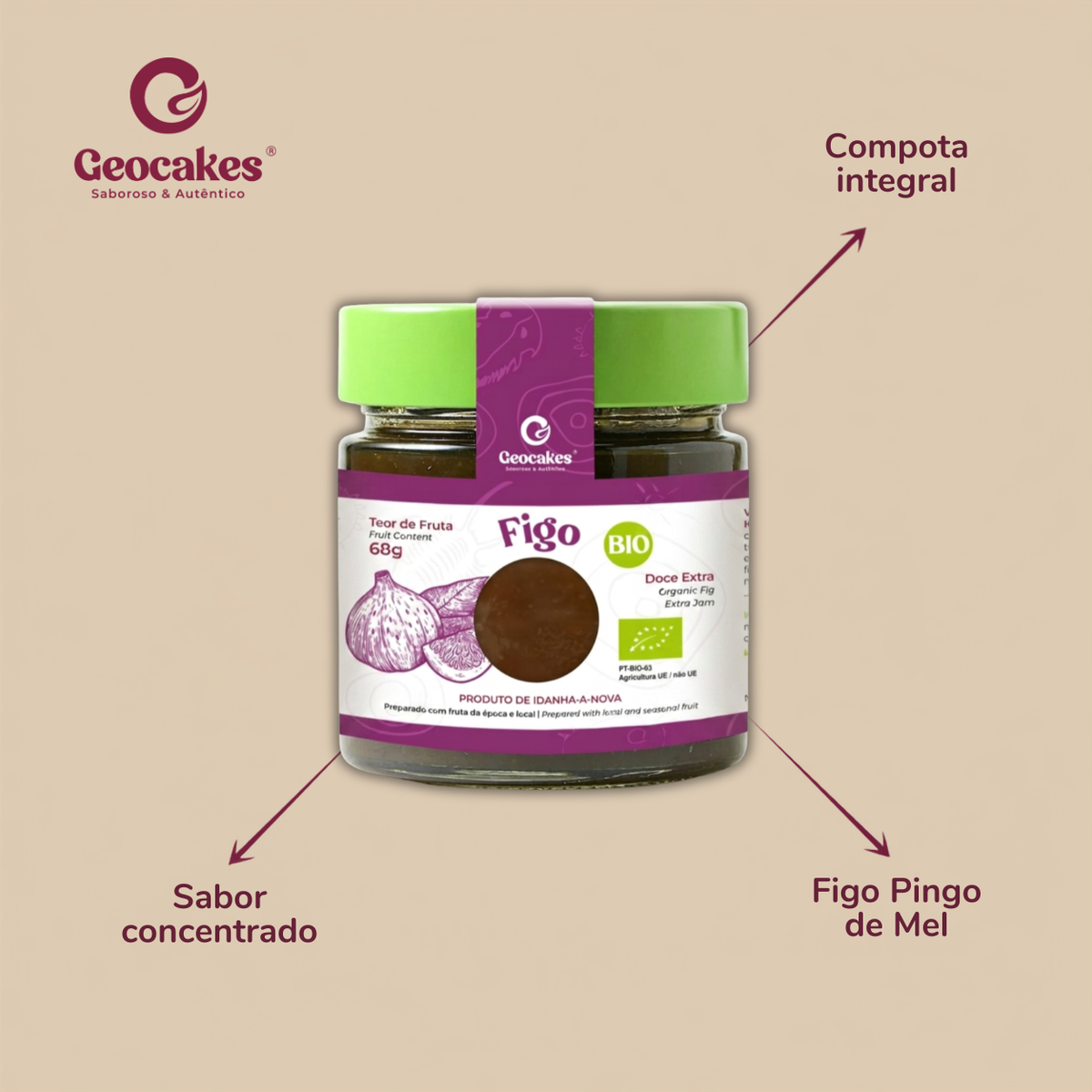 Doce Extra de Figo Biológico da Beira Baixa
