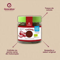 Doce Extra de Tomate Biológico, Sem Açúcar