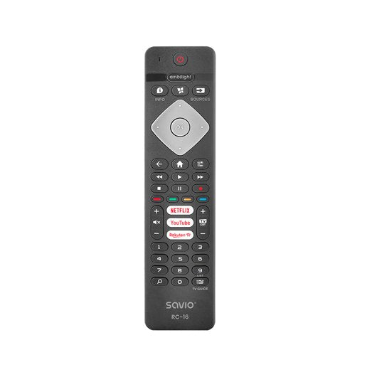 Comando Tv Savio Rc-16 Compatible Philips Smart Tv