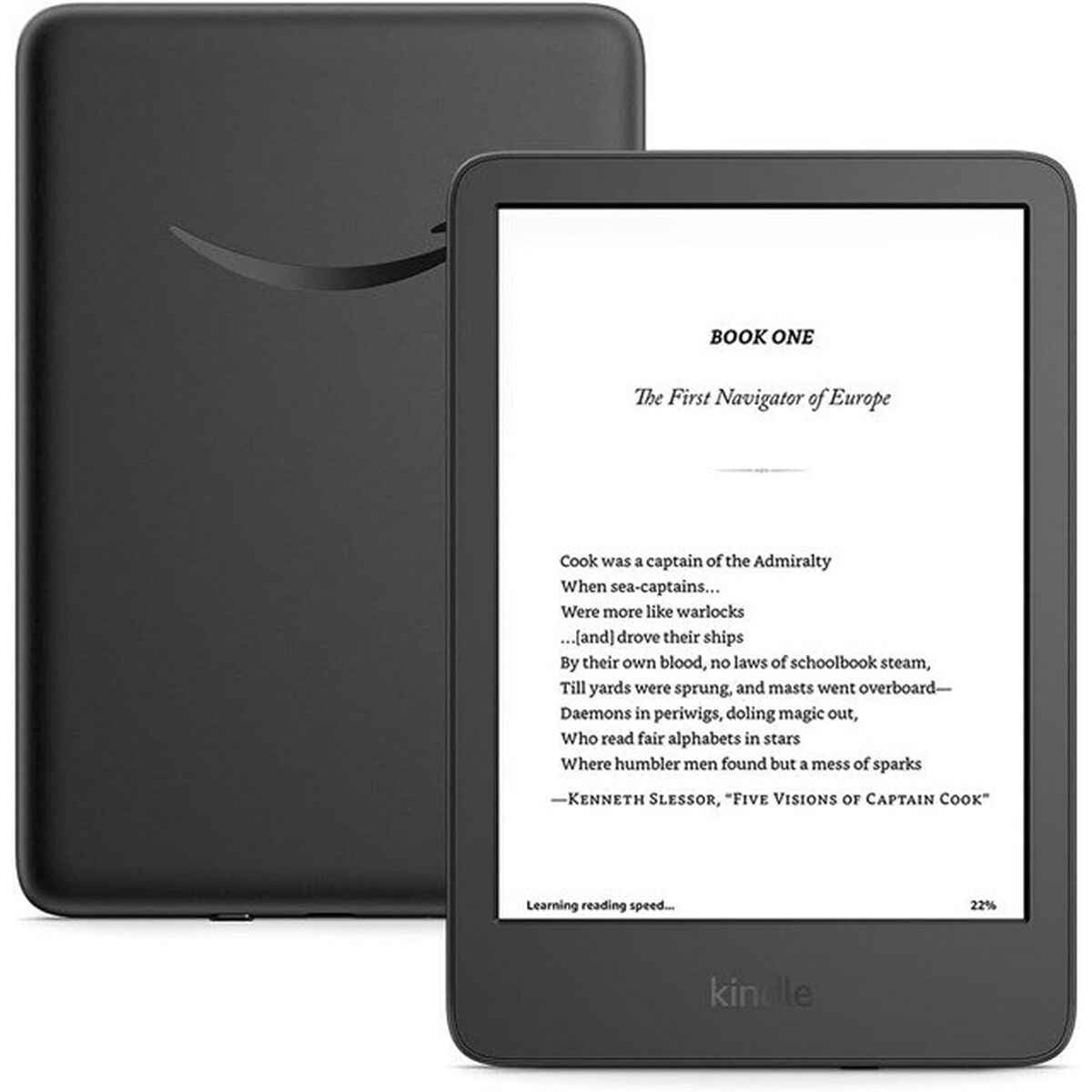eBook Kindle B0CNV9F72P Preto 16 GB 6"