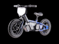24 volt elektrische balance bike met 12 inch wielen, elektrische motor - blauw