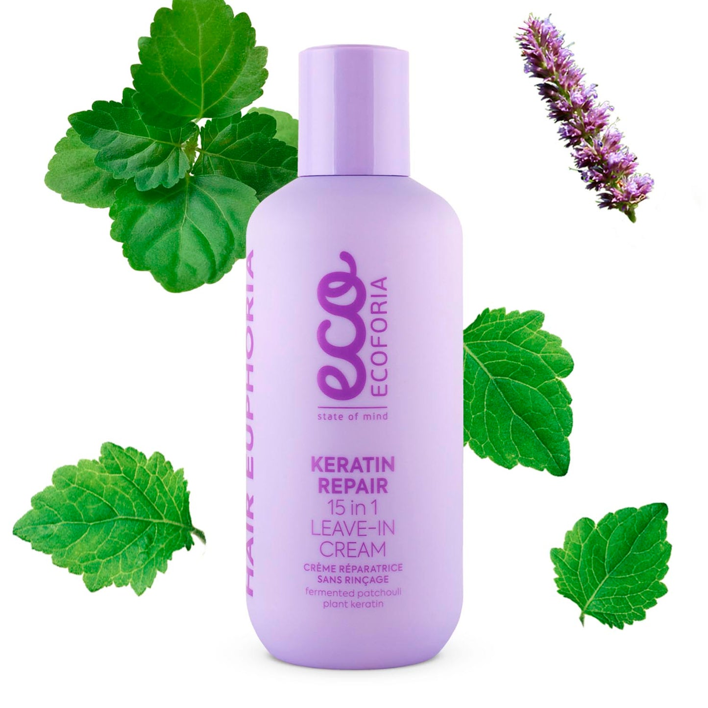 ECOFORIA KERATIN REPAIR CREMA REPARADORA 15 IN 1 LEAVE-IN 200ML