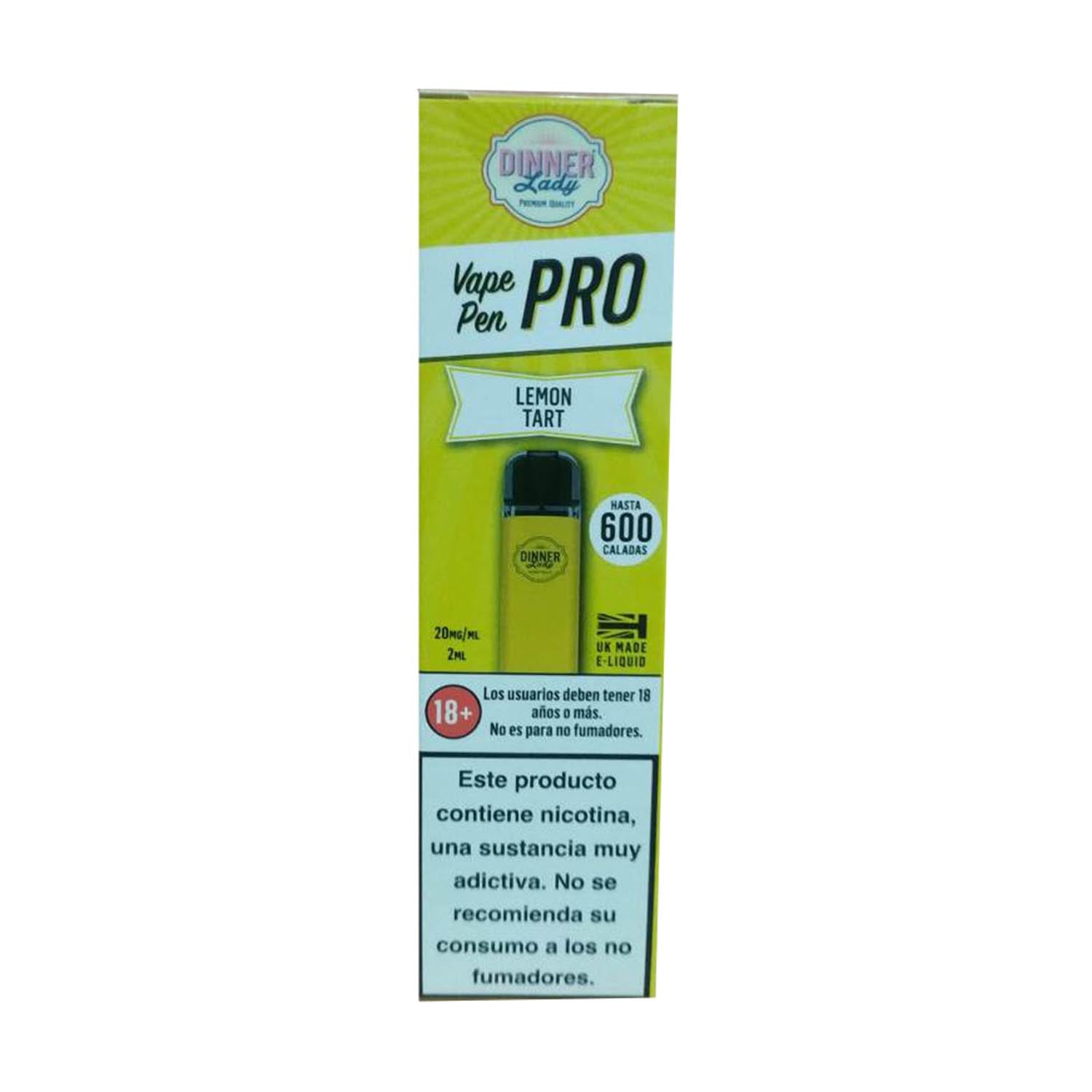 DINNER LADY PRO VAPEADOR LEMON TART 1UN