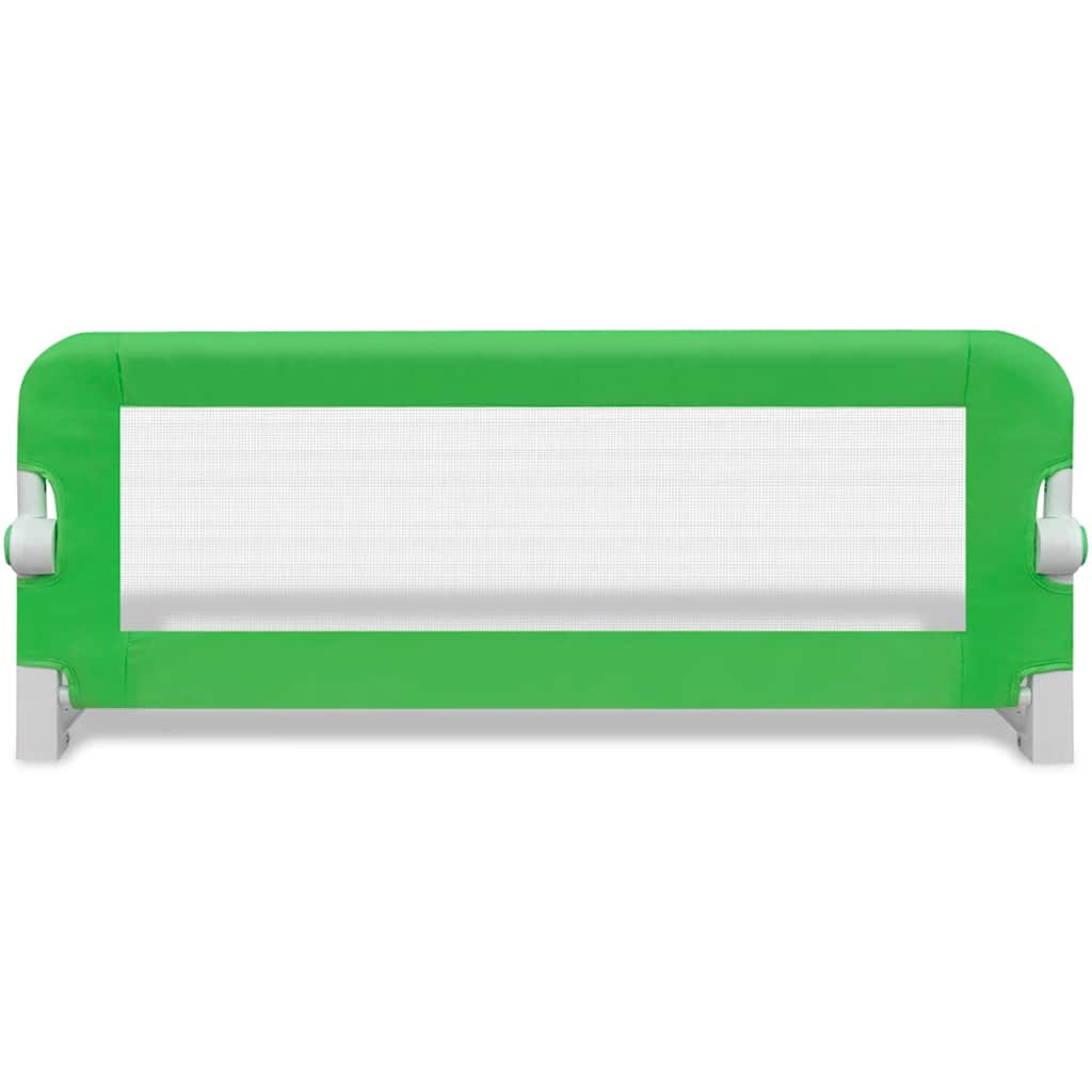 Toddler Barra de segurança para cama 102 x 42 cm verde