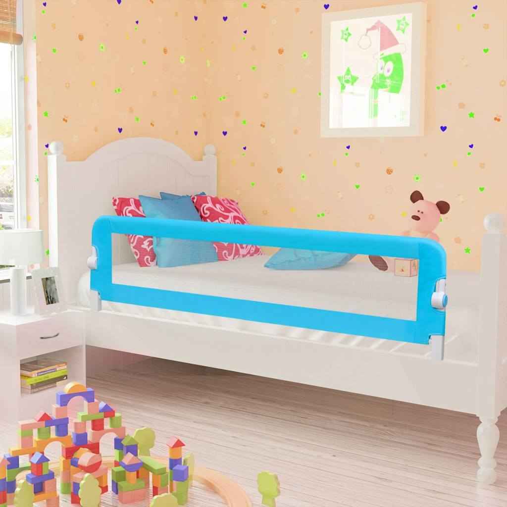 Toddler Barra de segurança para cama 102 x 42 cm verde