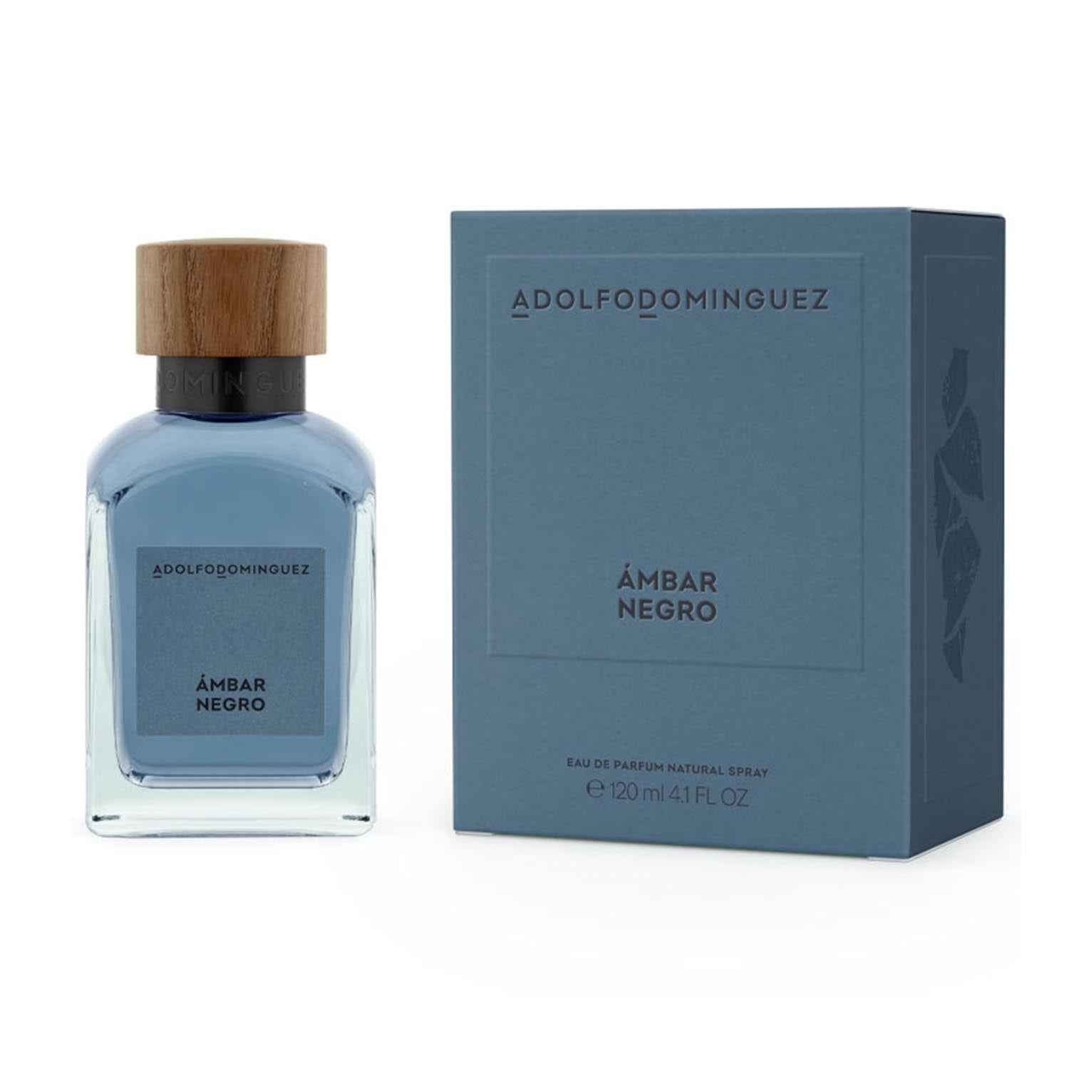 Adolfo Dominguez Ambar Negro Negro Eau De Parfum 120Ml Vaporizador