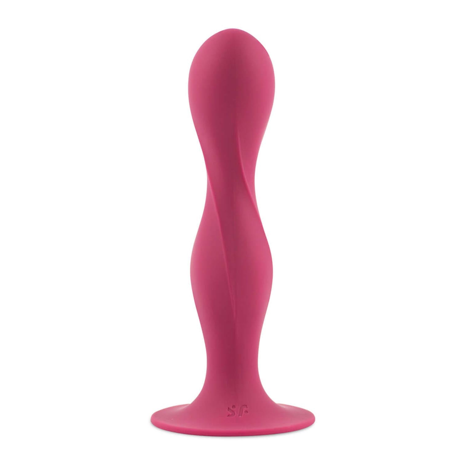 SATISFYER DOUBLE BALL-R RUMBLY KINETIC SENSATTION DILDO COLOR ROJO 1UN