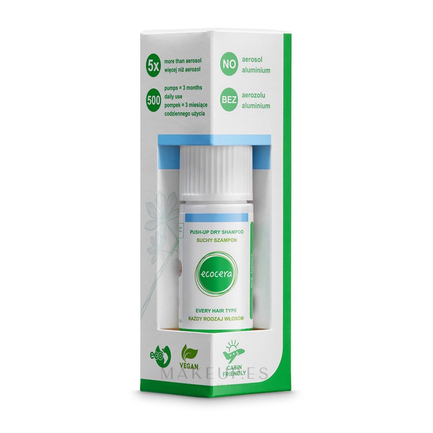ECOCERA ARROZ Y TAPIOCA CHAMPU SECO TODO TIPO DE CABELLO 15GR