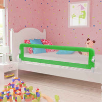 vidaXL Barra segur. cama infantil 102x42cm poliéster cinza-acastanhado