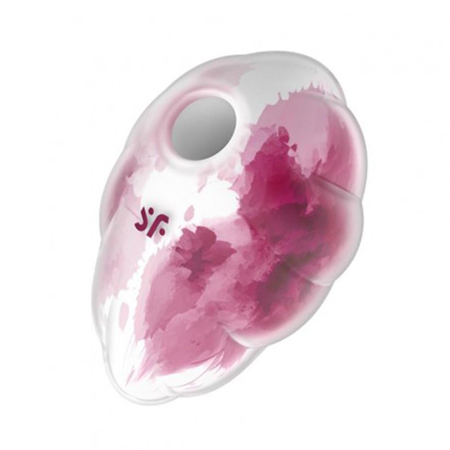 SATISFYER CLOUD DANCER CLITORAL DOUBLE AIR PULSE VIBRADOR RED PRINT 1UN