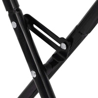 vidaXL Mesa muda-fraldas ferro cinzento-claro