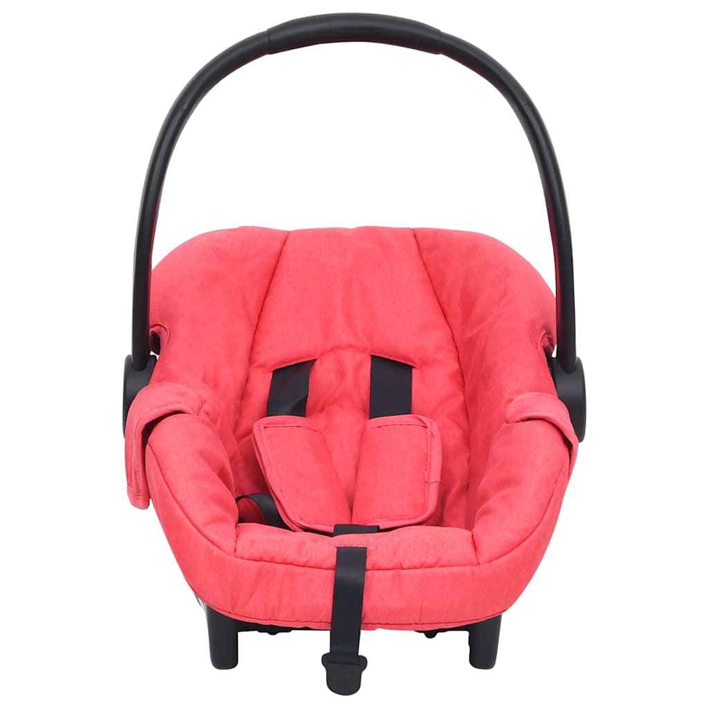 vidaXL Cadeira de automóvel para bebé 42x65x57 cm vermelho