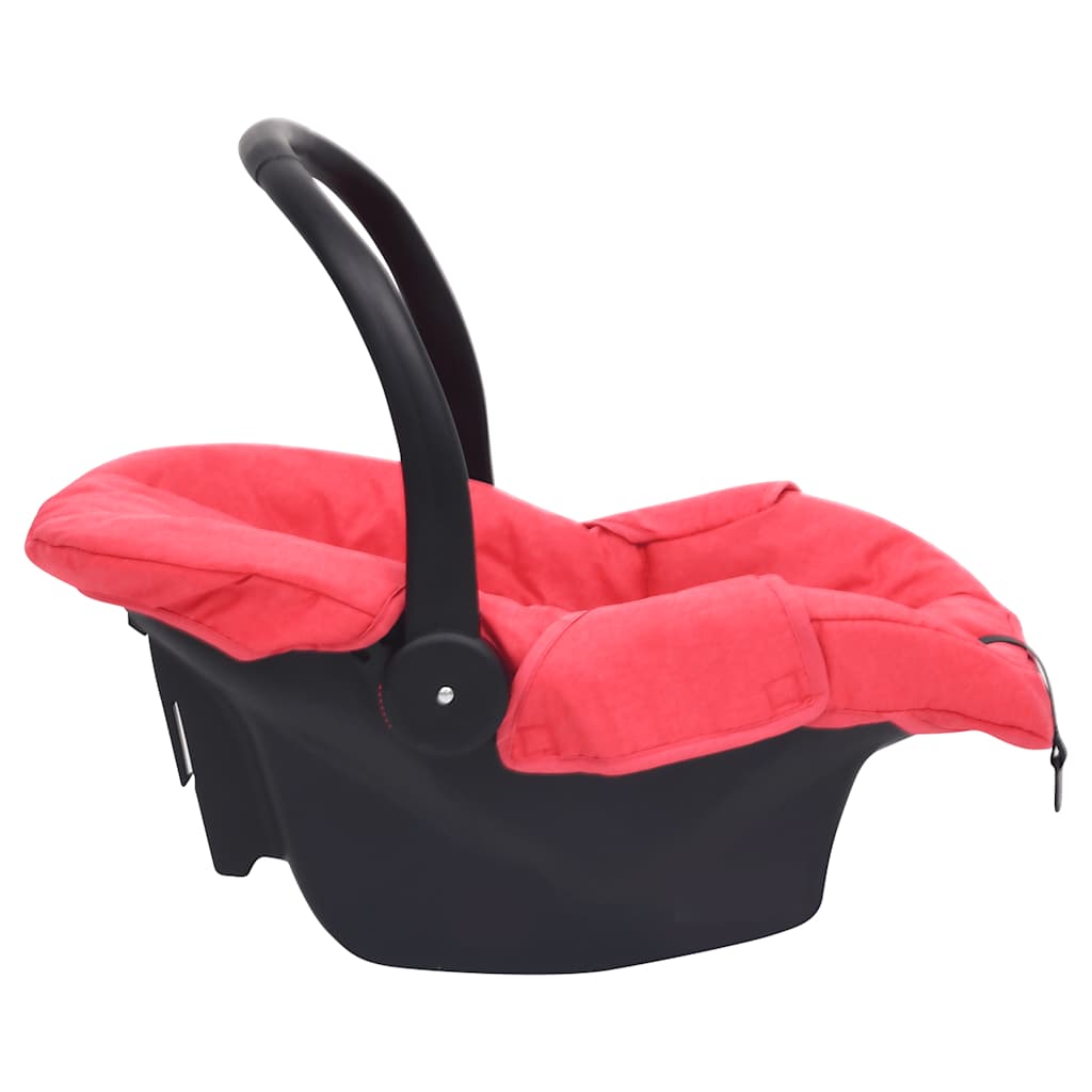 vidaXL Cadeira de automóvel para bebé 42x65x57 cm vermelho