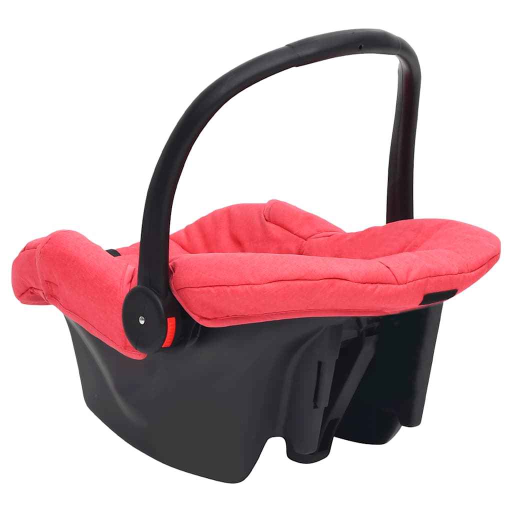 vidaXL Cadeira de automóvel para bebé 42x65x57 cm vermelho