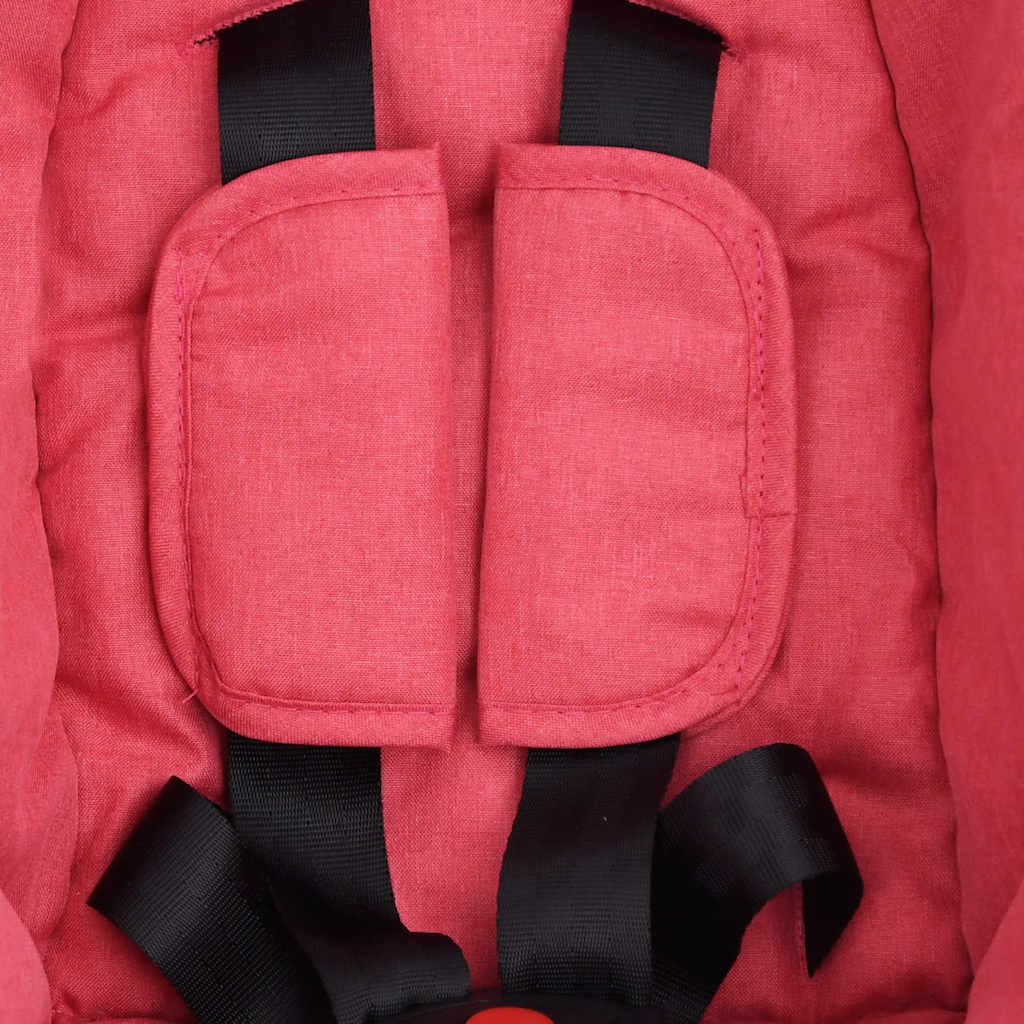 vidaXL Cadeira de automóvel para bebé 42x65x57 cm vermelho
